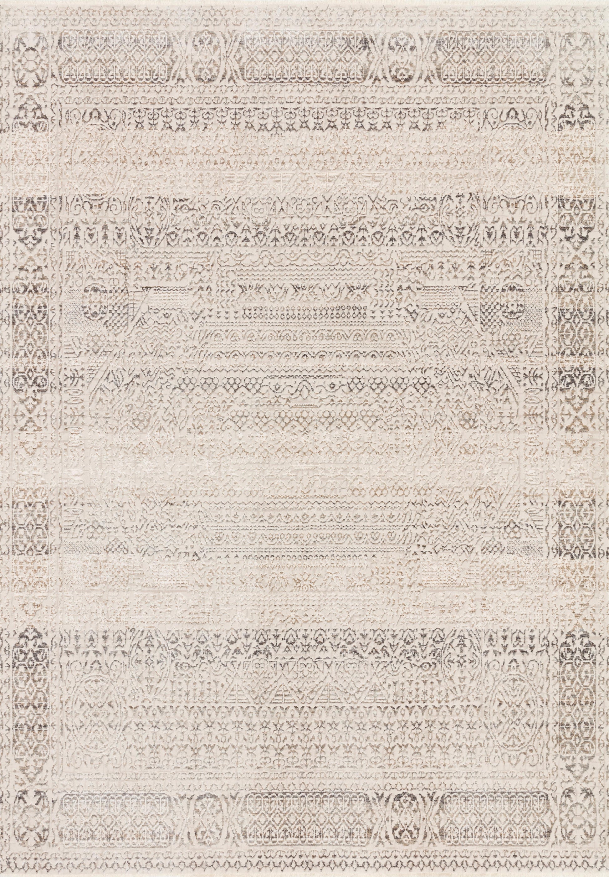Loloi Homage  Ivory Silver Transitional