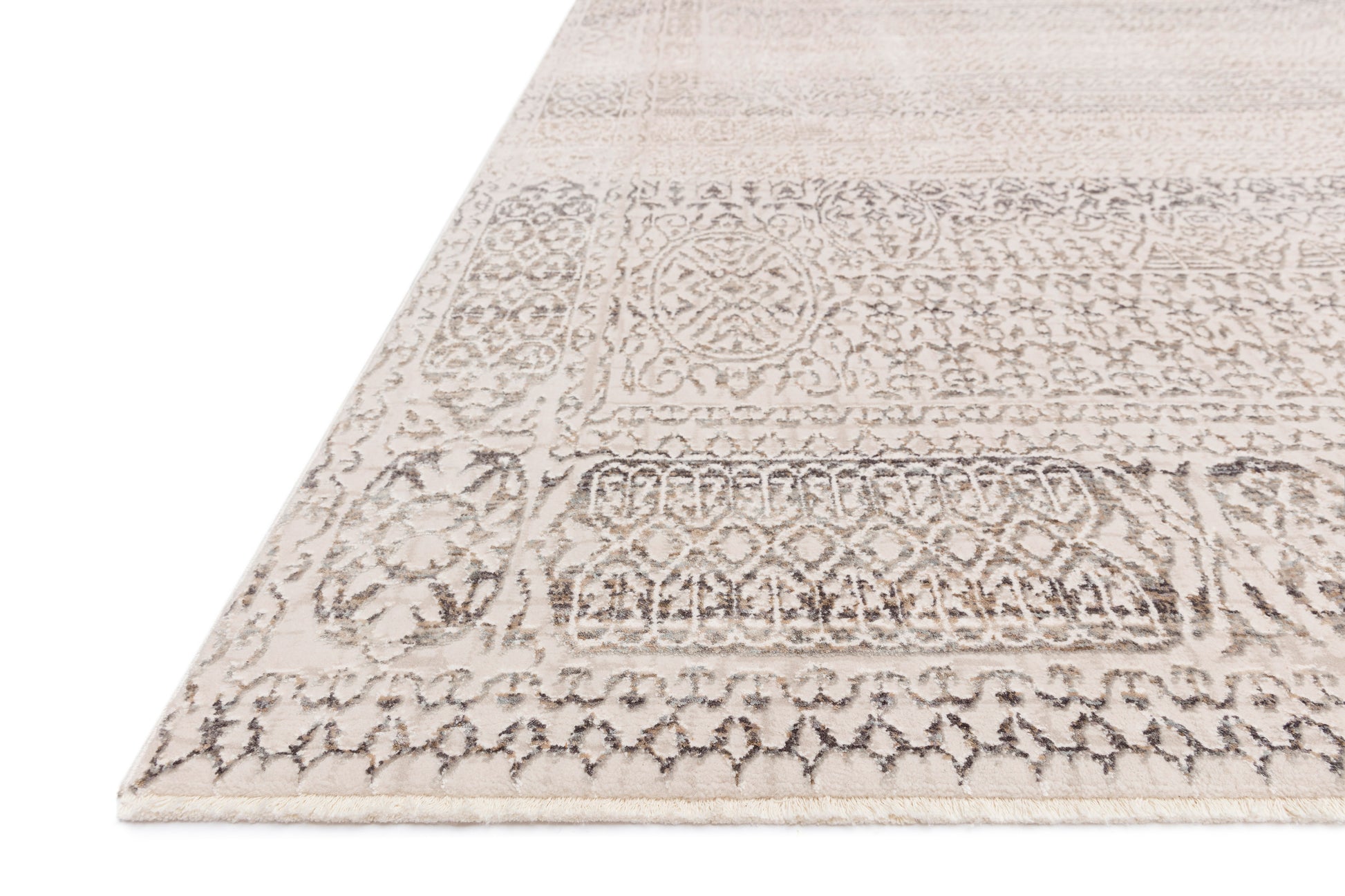 Loloi Homage  Ivory Silver Transitional