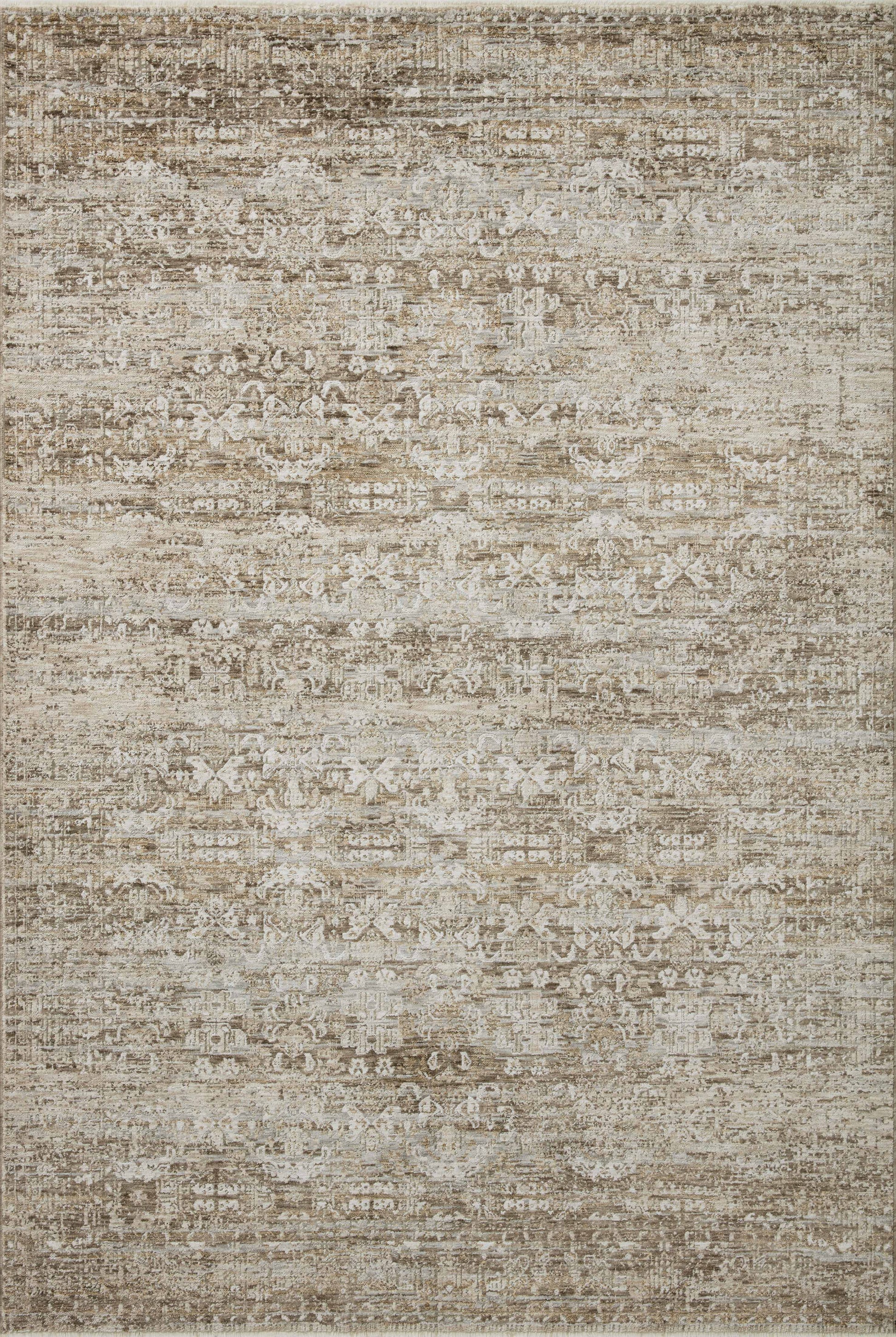Amber Lewis x Loloi Honora  Bark  Dove Traditional 