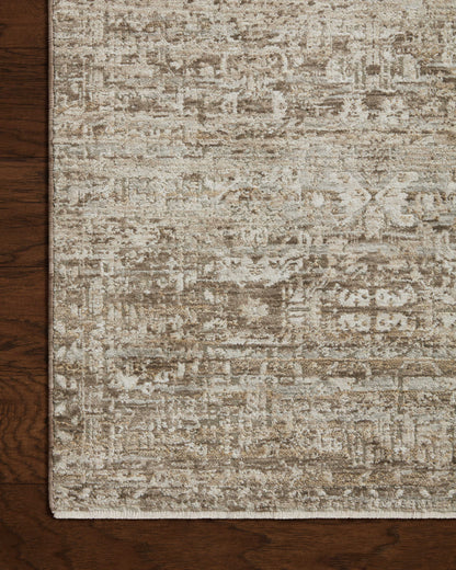 Amber Lewis x Loloi Honora  Bark  Dove Traditional 