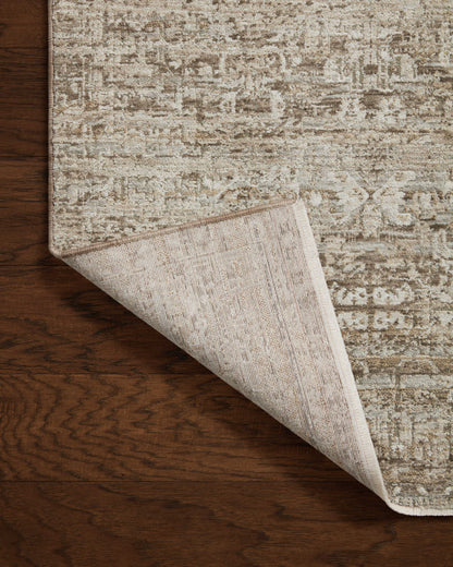 Amber Lewis x Loloi Honora  Bark  Dove Traditional 