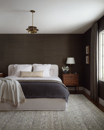 Amber Lewis x Loloi Honora  Grey Beige Traditional 