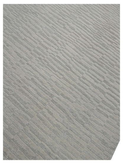 Artisan Harmony  White White Transitional Knotted Rug