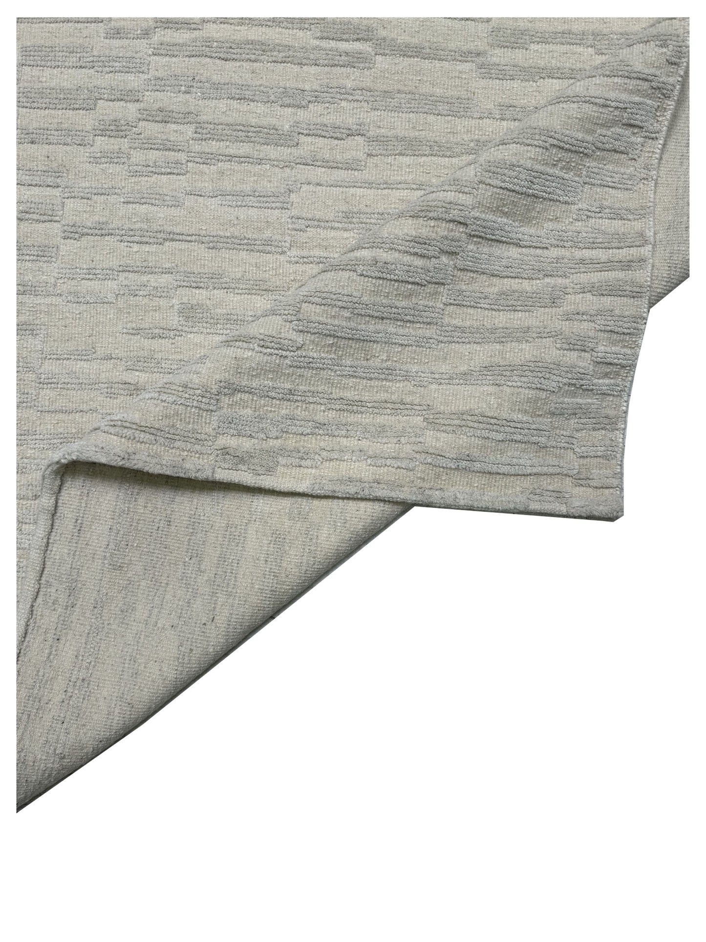 Artisan Harmony  White White Transitional Knotted Rug