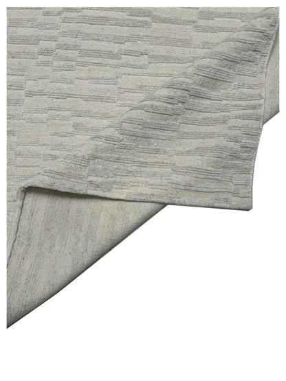 Artisan Harmony  White White Transitional Knotted Rug