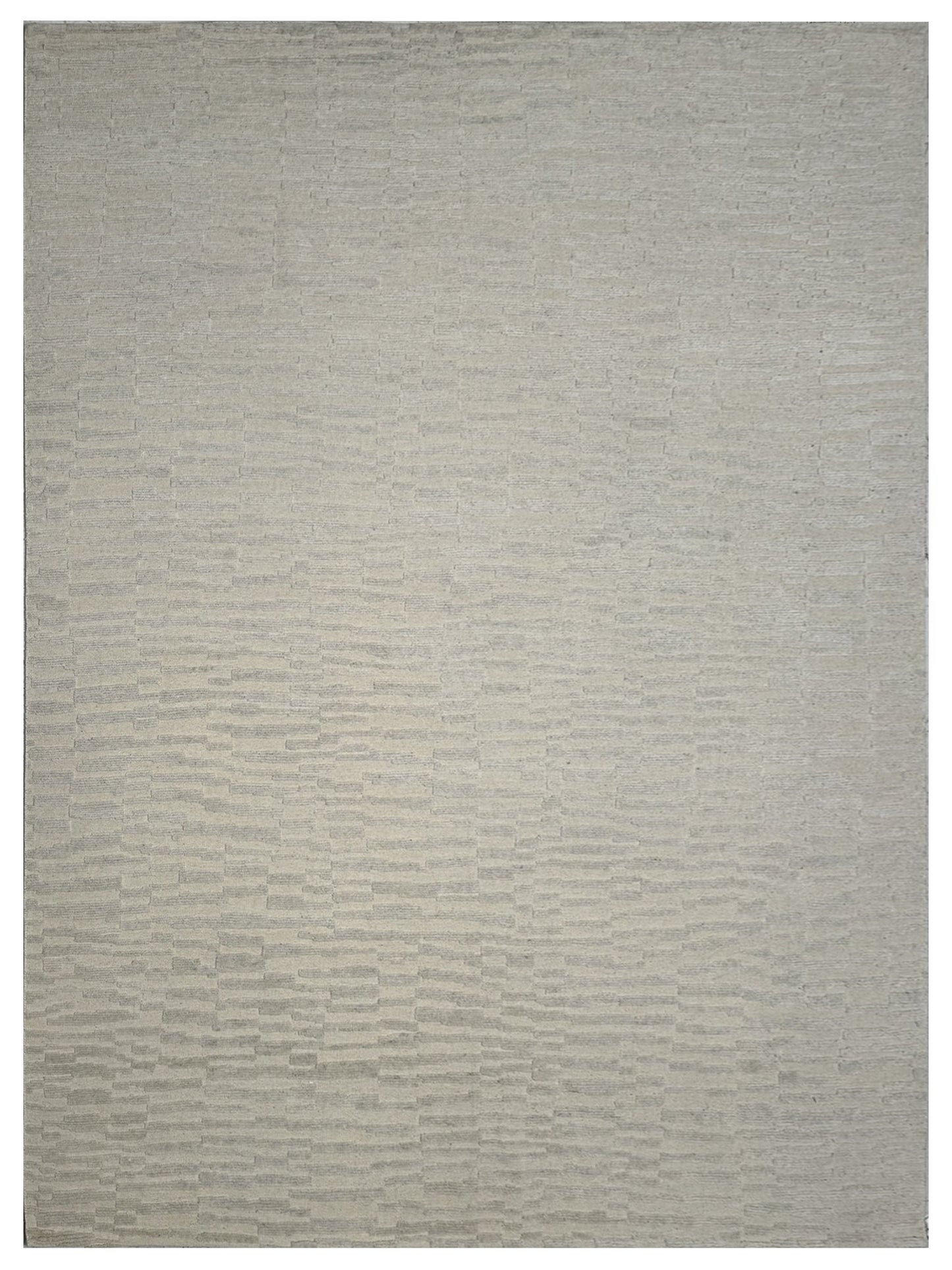 Artisan Harmony  White White Transitional Knotted Rug