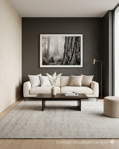 Artisan Harmony White White Contemporary Knotted Rug for Livingroom.