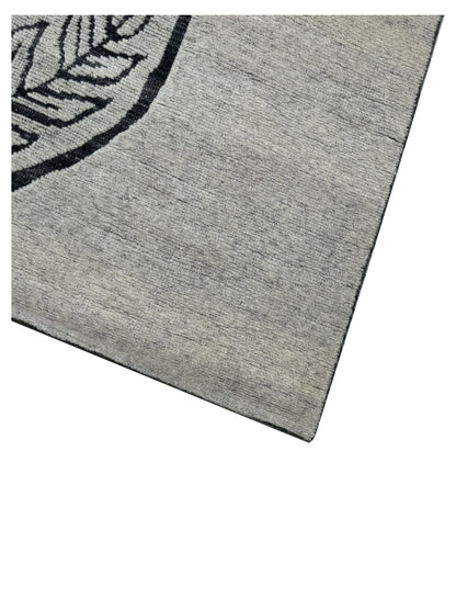 Artisan Harmony White Black Contemporary Knotted Rug - Rugs - Artisan - Atlanta Designer Rugs