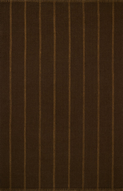 Amber Lewis x Loloi Harlan  Espresso Toffee Contemporary