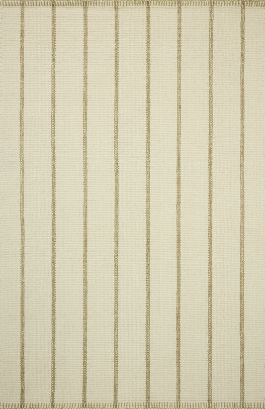 Amber Lewis x Loloi Harlan  Ivory Sage Contemporary