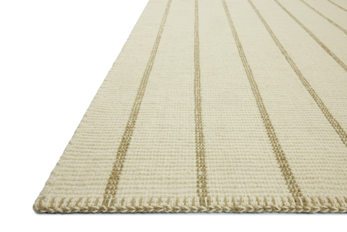 Amber Lewis x Loloi Harlan  Ivory Sage Contemporary