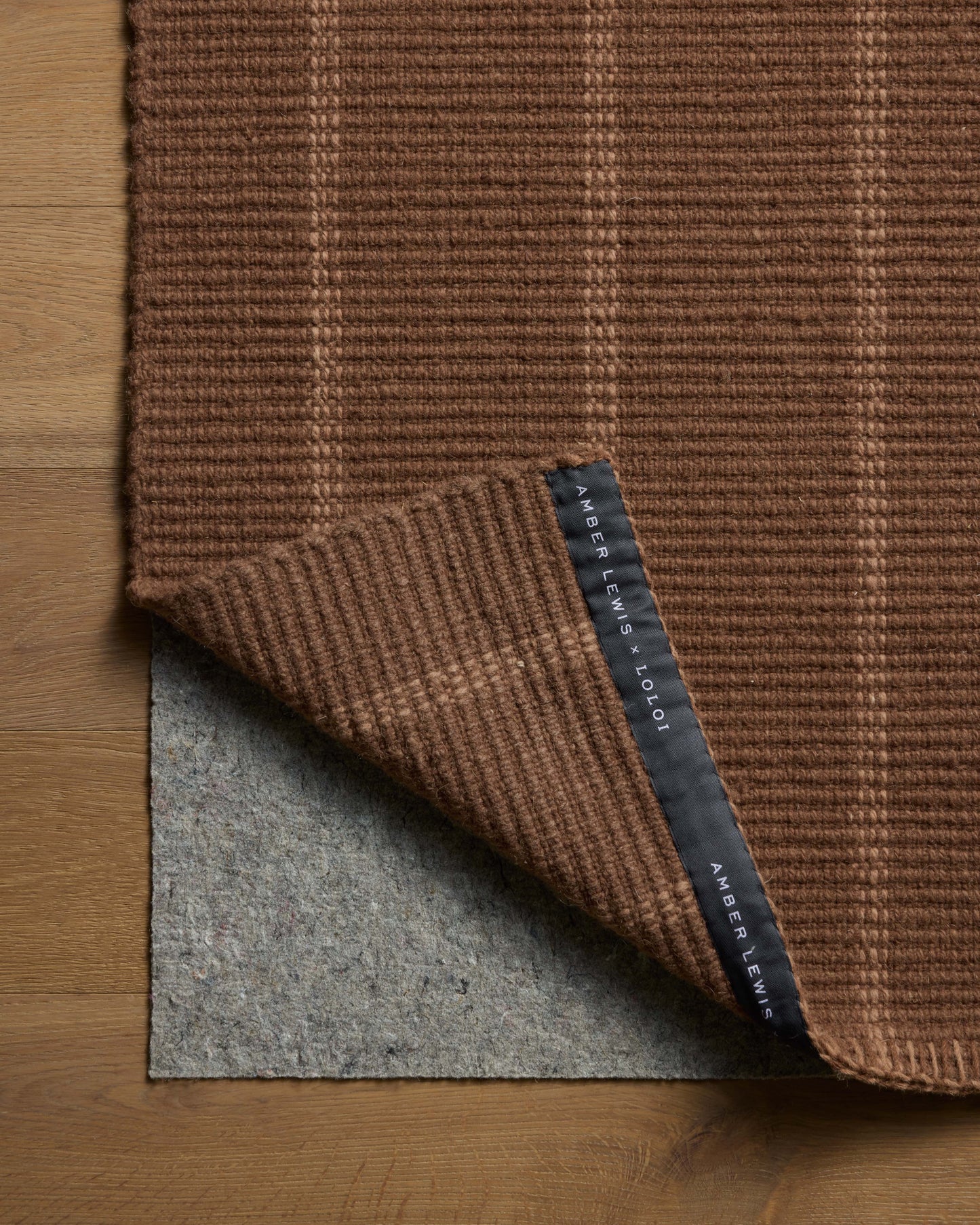 Amber Lewis x Loloi Harlan  Mauve Rose Contemporary