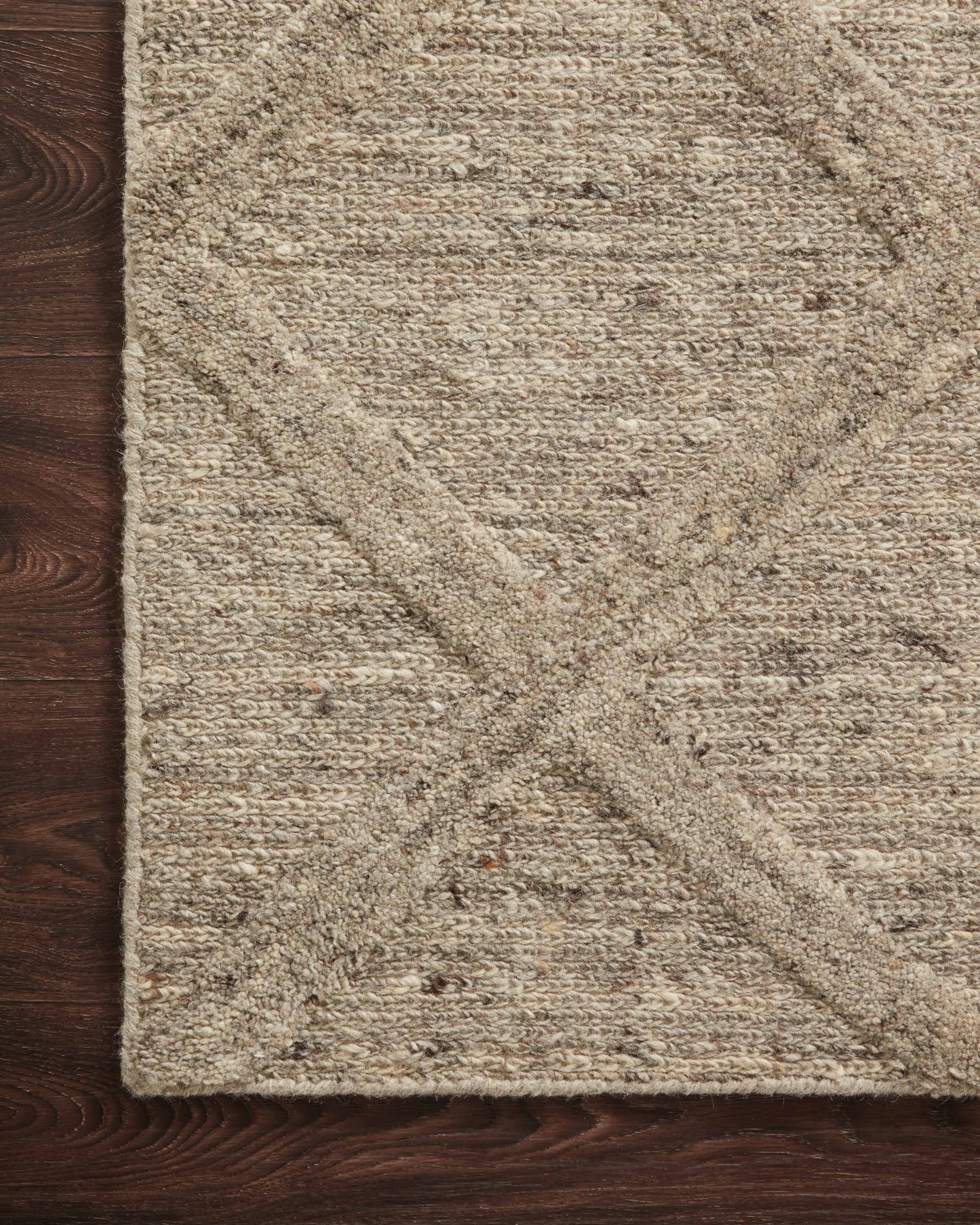 Magnolia Home by Joanna Gaines x Loloi Hunter  Dove  Contemporary