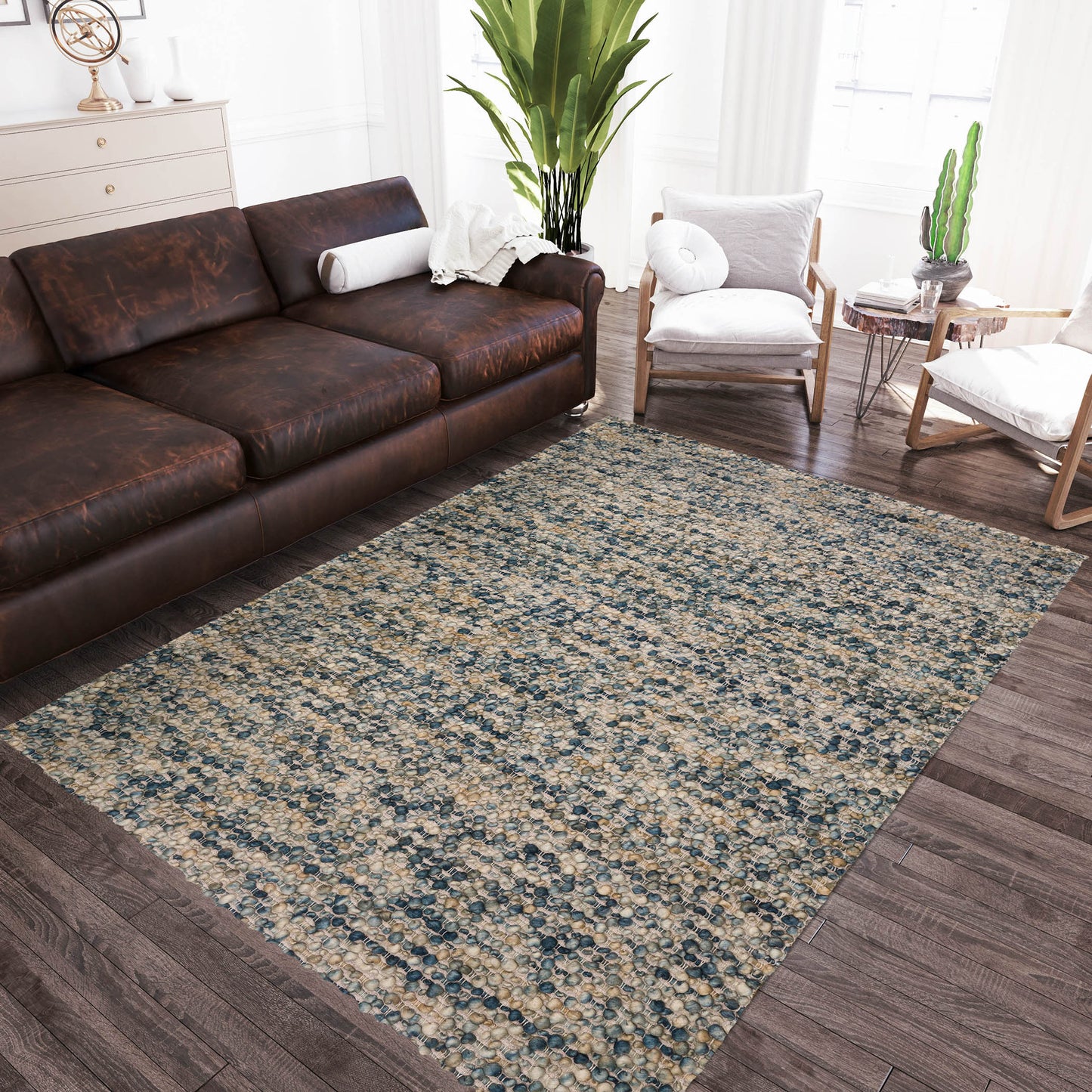 Dalyn Rugs Hanu  Navy  Transitional