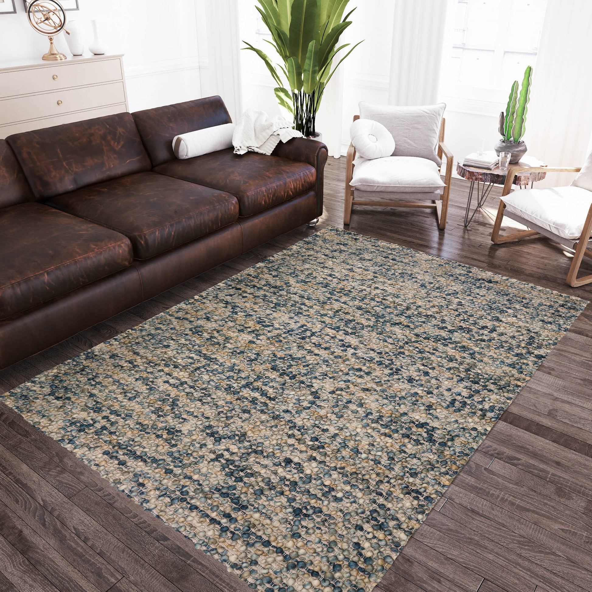 Dalyn Rugs Hanu  Navy  Transitional
