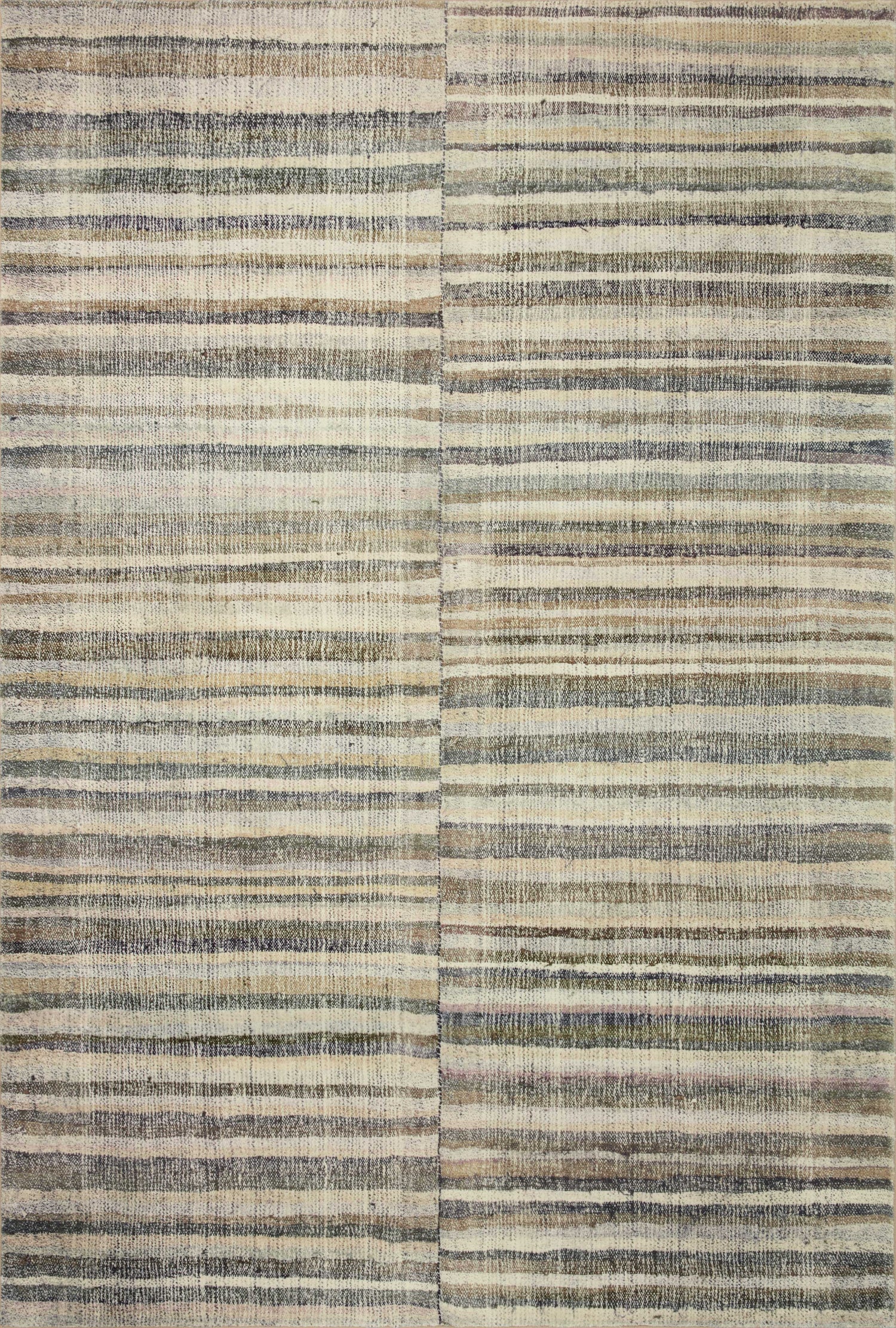 Chris Loves Julia x Loloi Humphrey  Natural Moss Contemporary