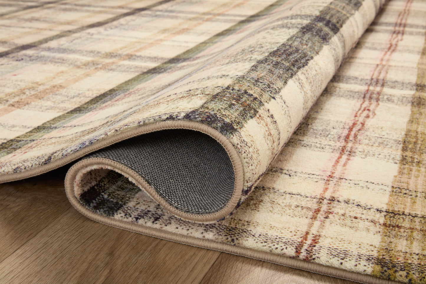 Chris Loves Julia x Loloi Humphrey  Ivory Multi Contemporary