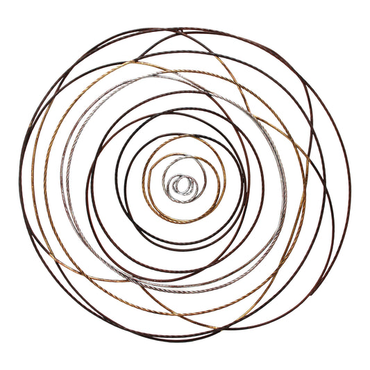 Moes Home Wall Sculptures Iron Multicolor  Furniture