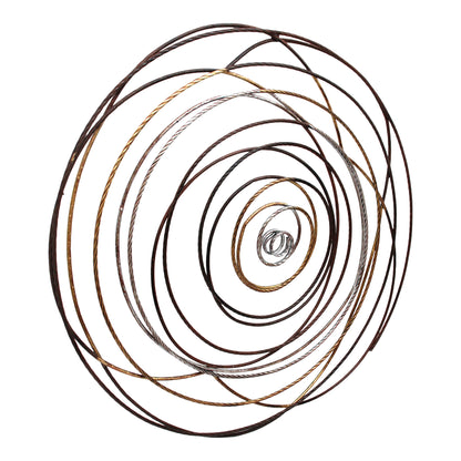 Moes Home Wall Sculptures Iron Multicolor  Furniture