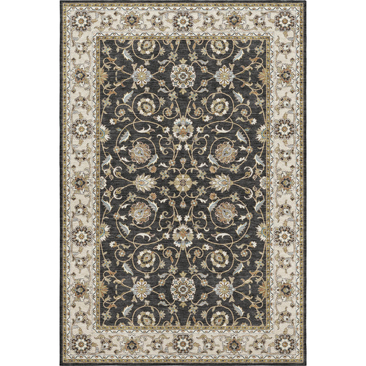 Dalyn Rugs Hatay  Black  traditional