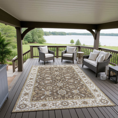Dalyn Rugs Hatay  Chocolate  traditional