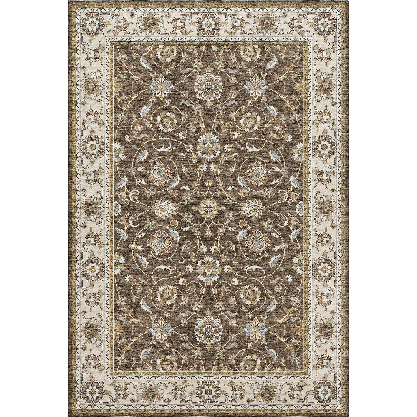 Dalyn Rugs Hatay  Chocolate  traditional