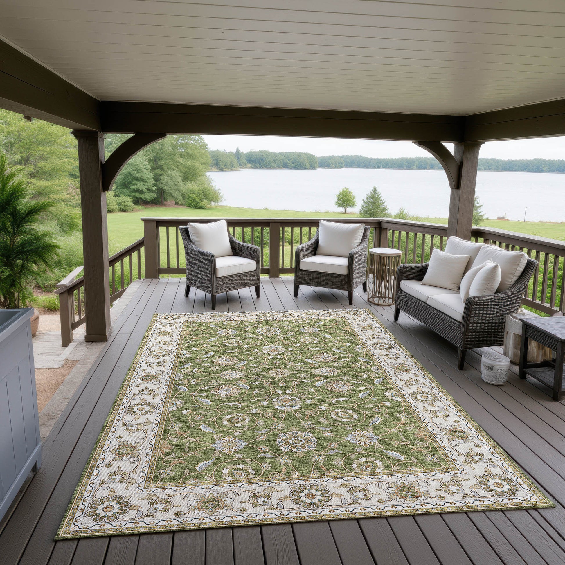 Dalyn Rugs Hatay  Olive  traditional