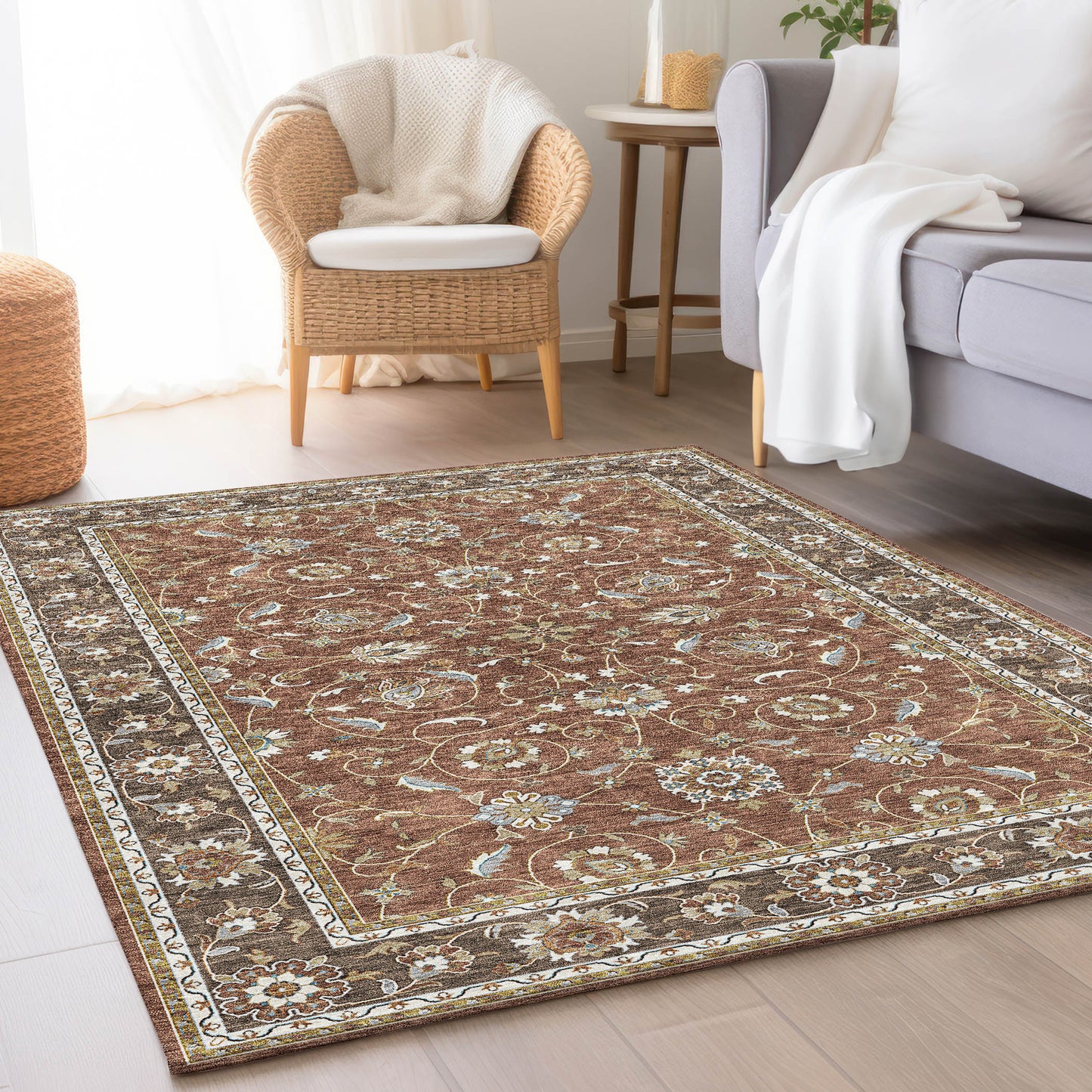 Dalyn Rugs Hatay  Paprika  traditional