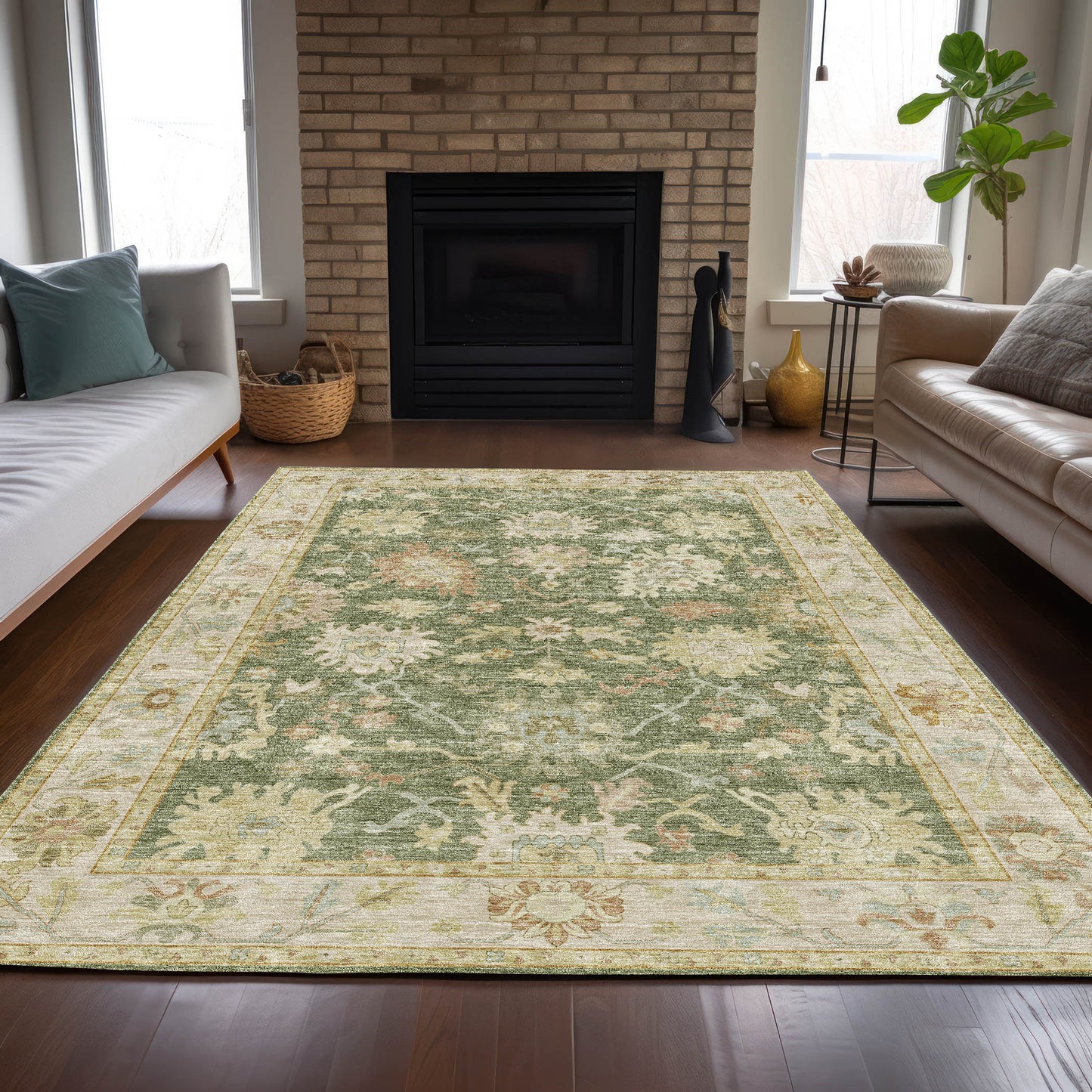 Dalyn Rugs Hatay  Aloe  traditional