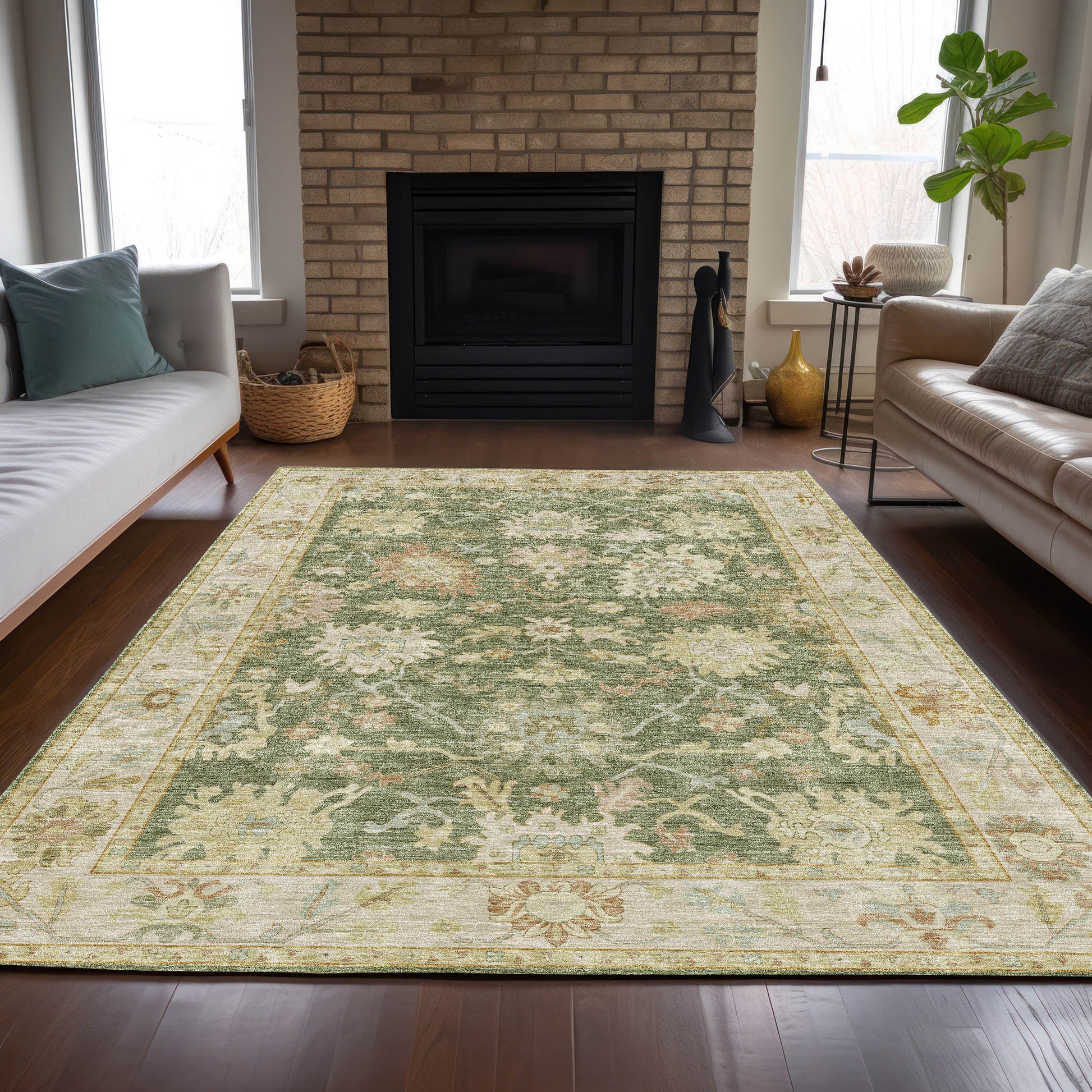 Dalyn Rugs Hatay  Aloe  traditional