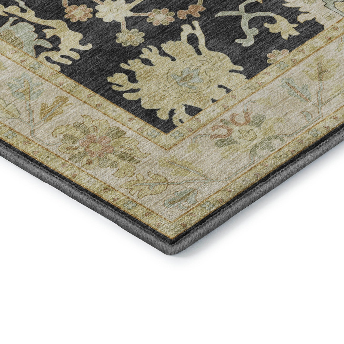 Dalyn Rugs Hatay  Black  traditional