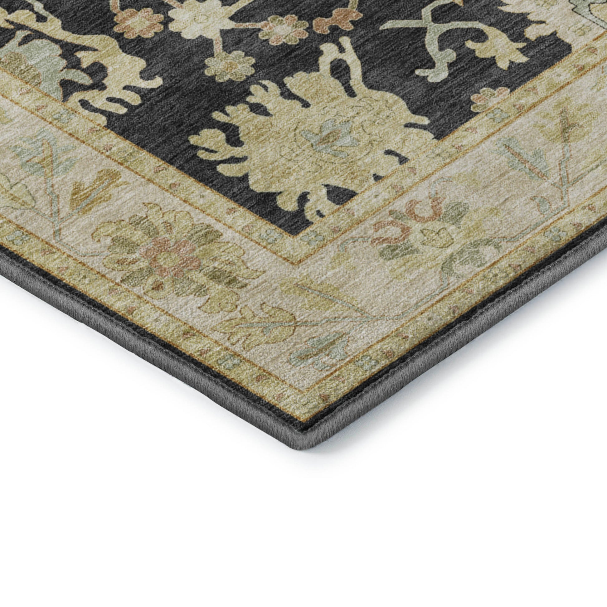 Dalyn Rugs Hatay  Black  traditional