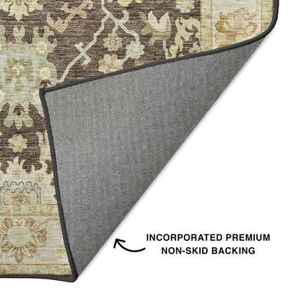 Dalyn Rugs Hatay  Chocolate  traditional