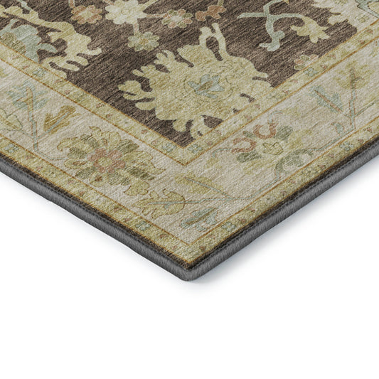 Dalyn Rugs Hatay  Chocolate  traditional