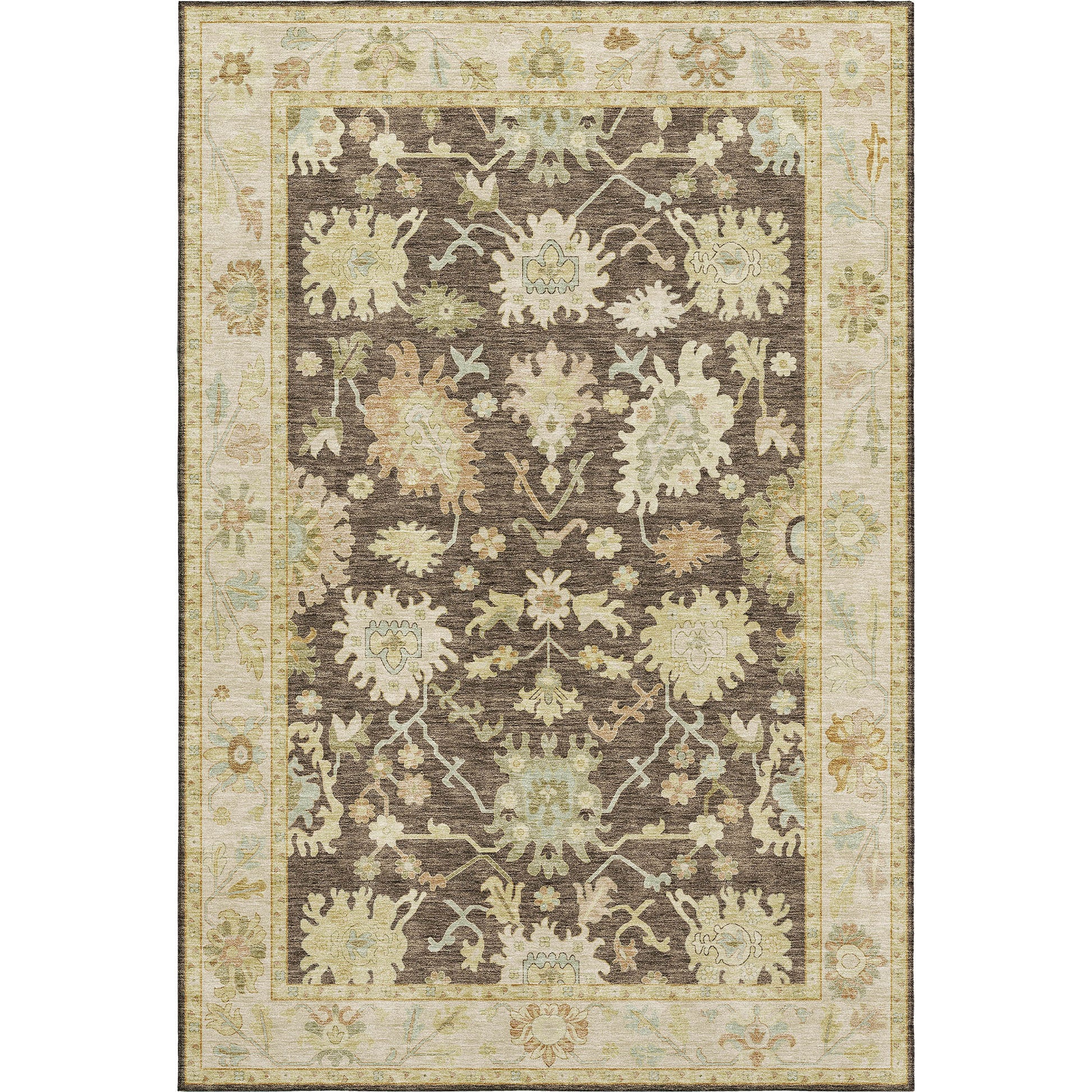 Dalyn Rugs Hatay  Chocolate  traditional