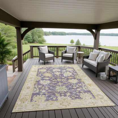 Dalyn Rugs Hatay  Eggplant  traditional