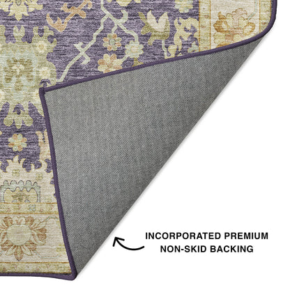 Dalyn Rugs Hatay  Eggplant  traditional