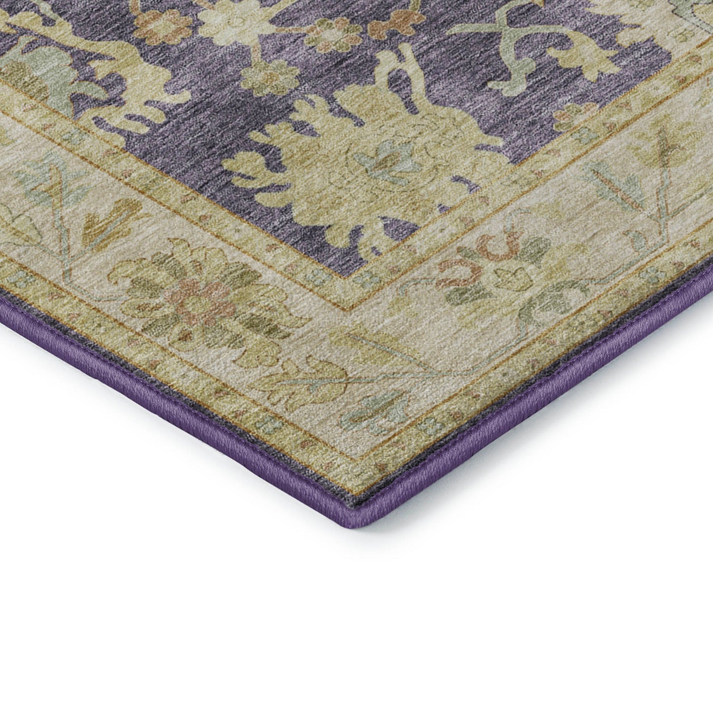 Dalyn Rugs Hatay  Eggplant  traditional
