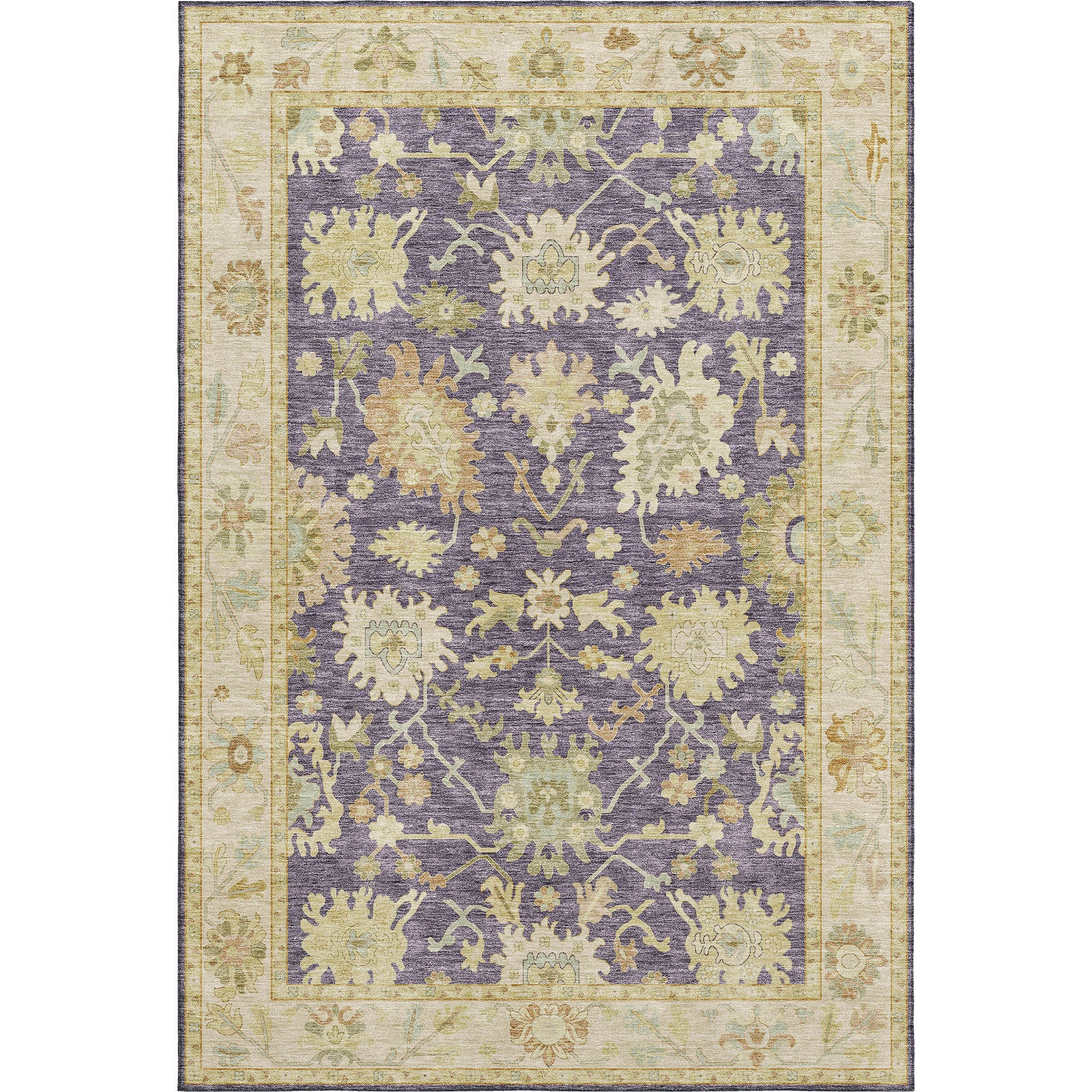 Dalyn Rugs Hatay  Eggplant  traditional