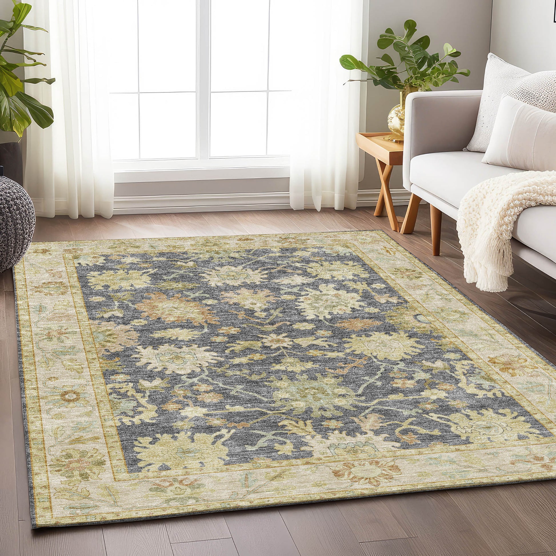 Dalyn Rugs Hatay  Gray  traditional