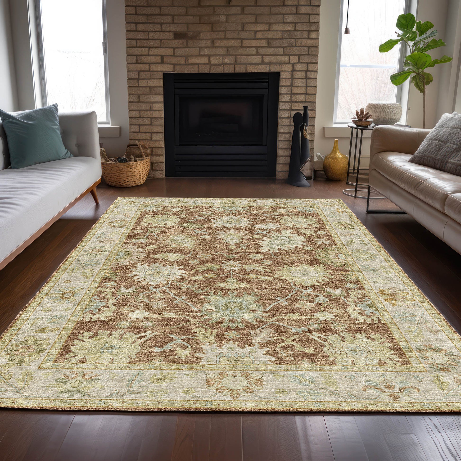 Dalyn Rugs Hatay  Paprika  traditional