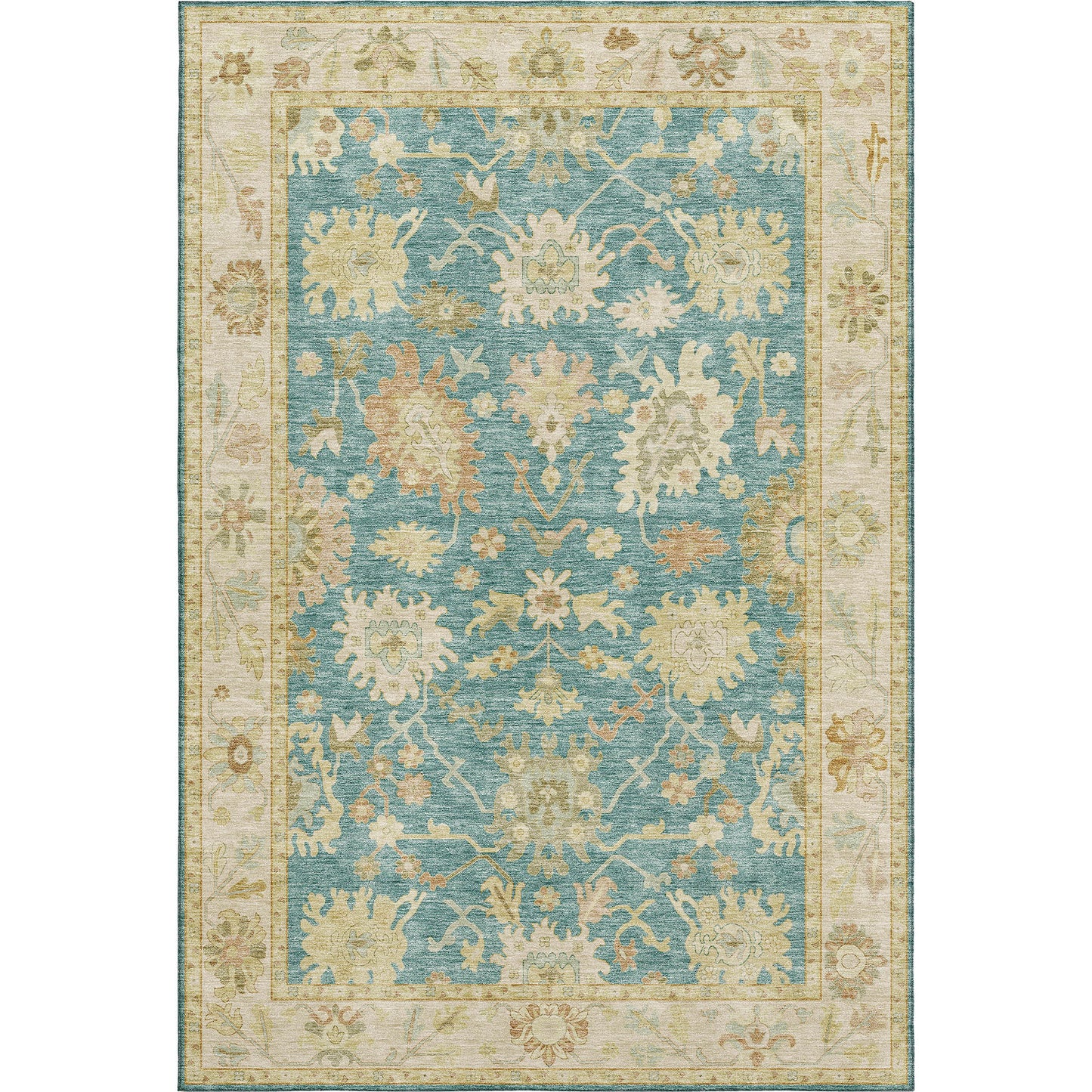 Dalyn Rugs Hatay  Teal  traditional