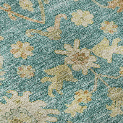 Dalyn Rugs Hatay  Teal  traditional