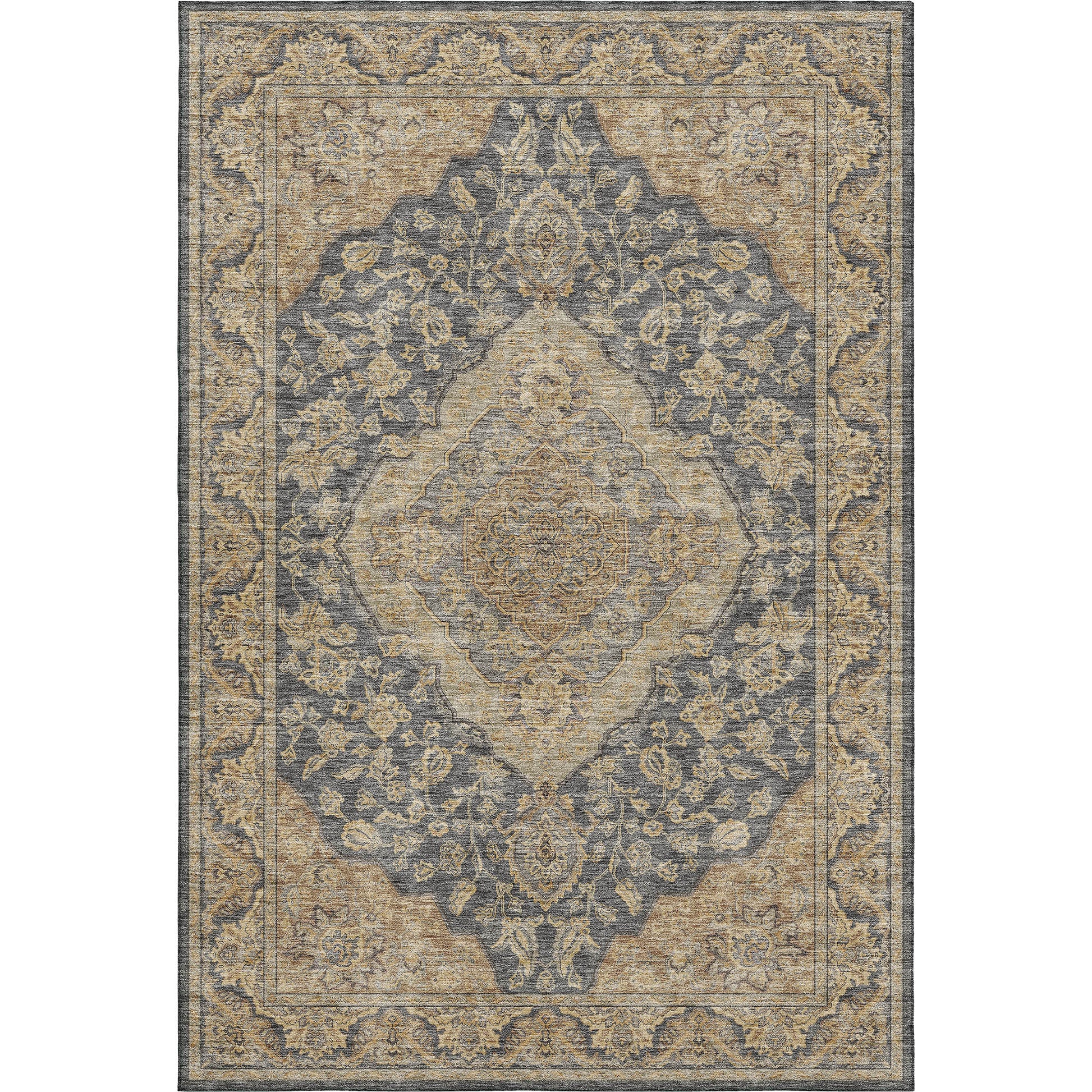 Dalyn Rugs Hatay  Charcoal  traditional