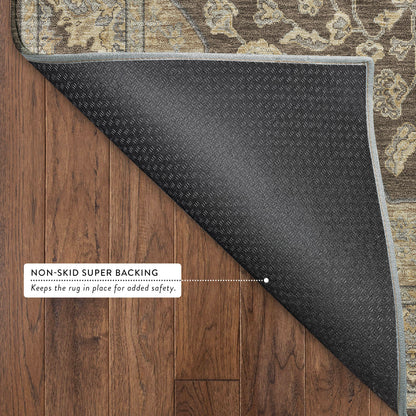 Dalyn Rugs Hatay  Chocolate  traditional