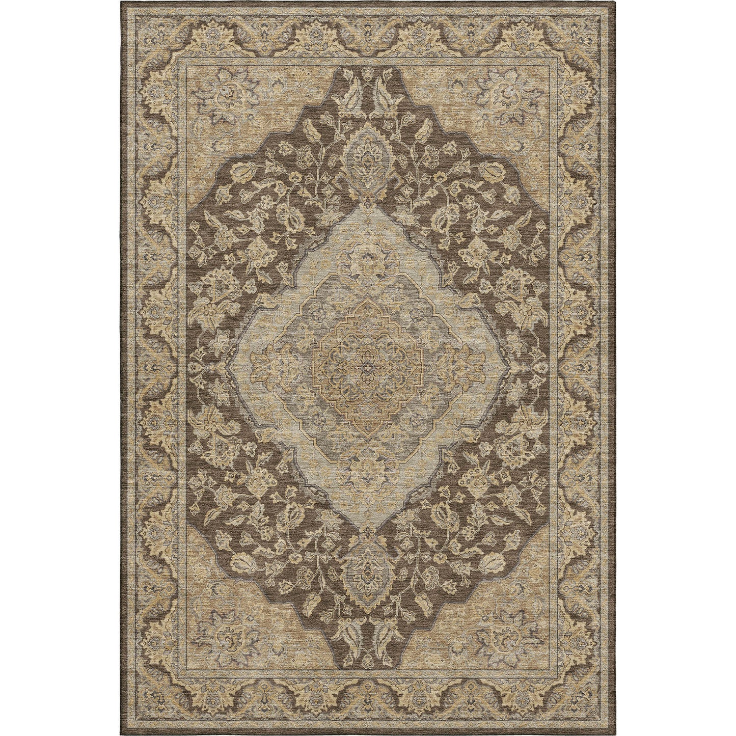 Dalyn Rugs Hatay  Chocolate  traditional