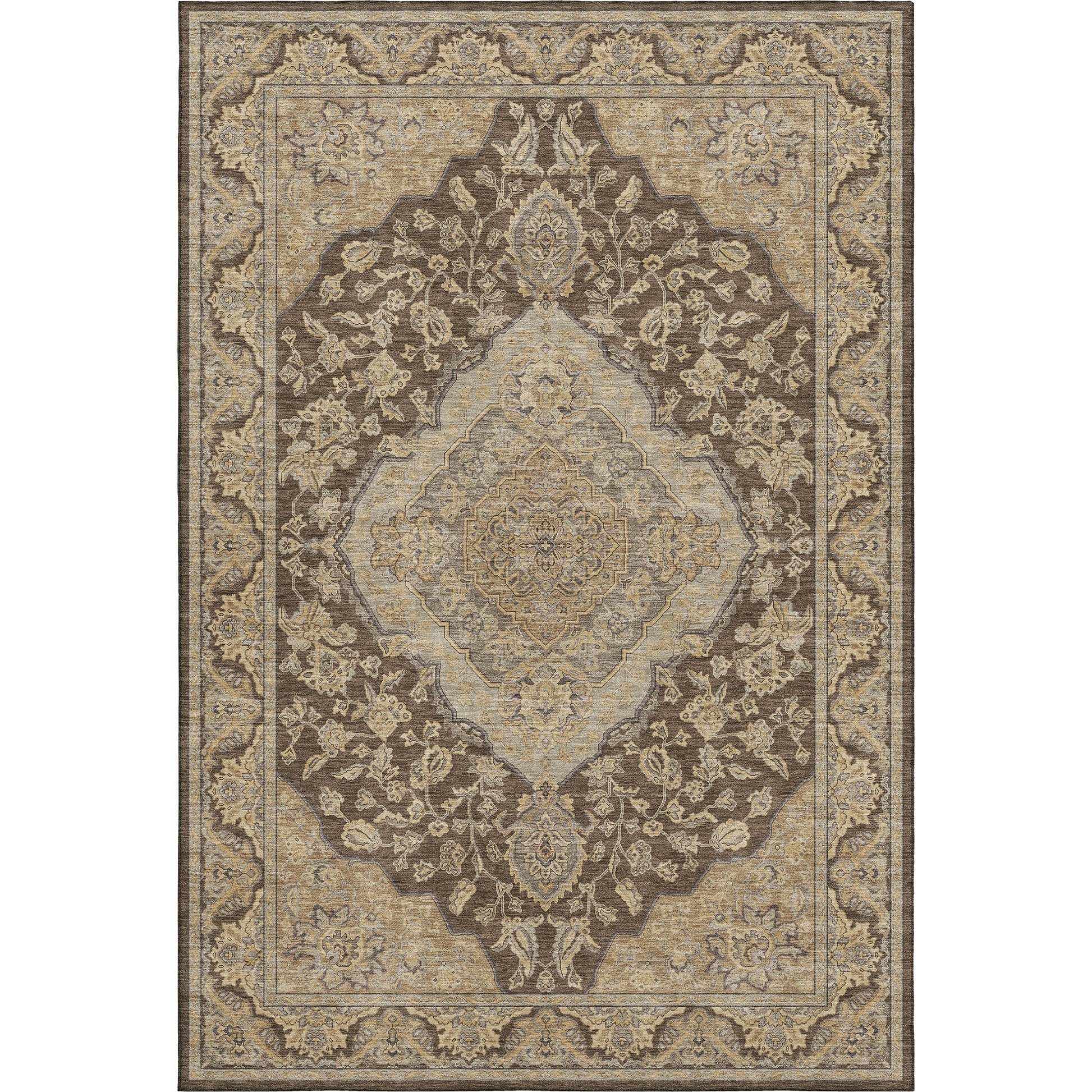 Dalyn Rugs Hatay  Chocolate  traditional