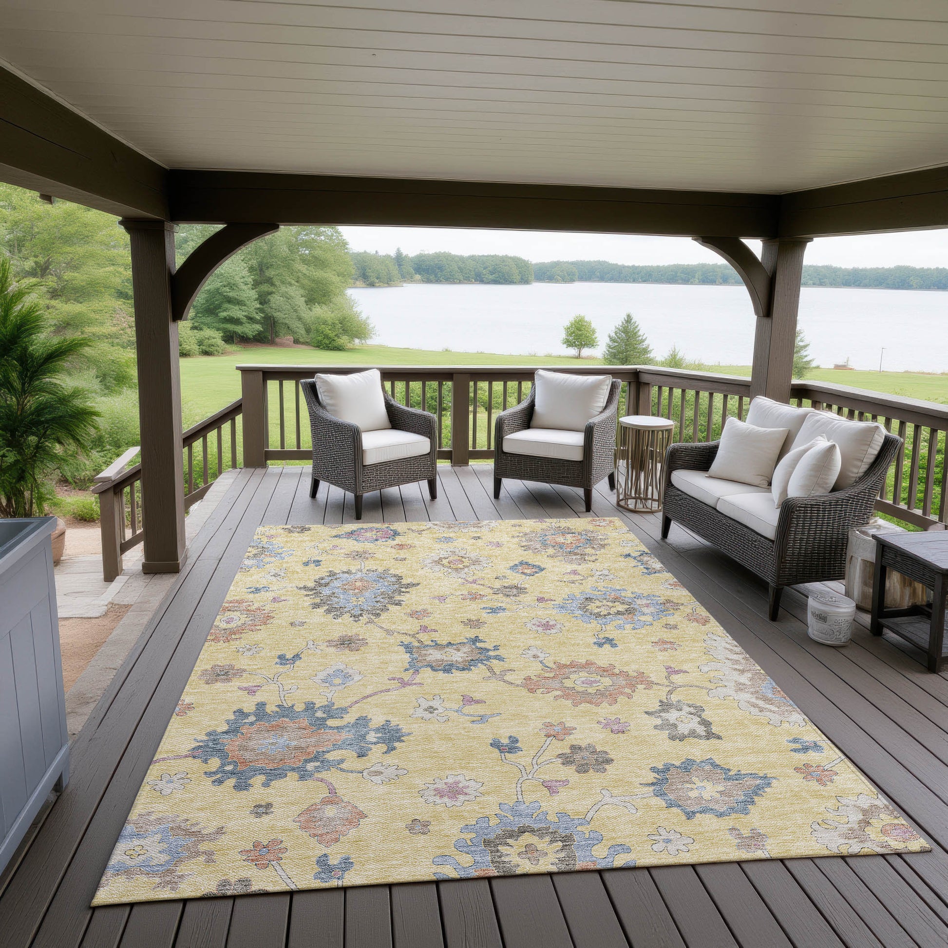 Dalyn Rugs Hatay  Gold  traditional