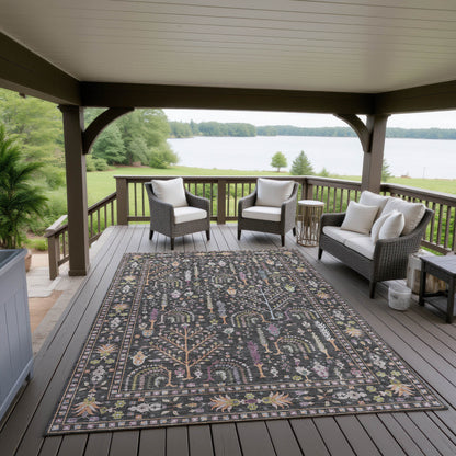 Dalyn Rugs Hatay  Black  traditional