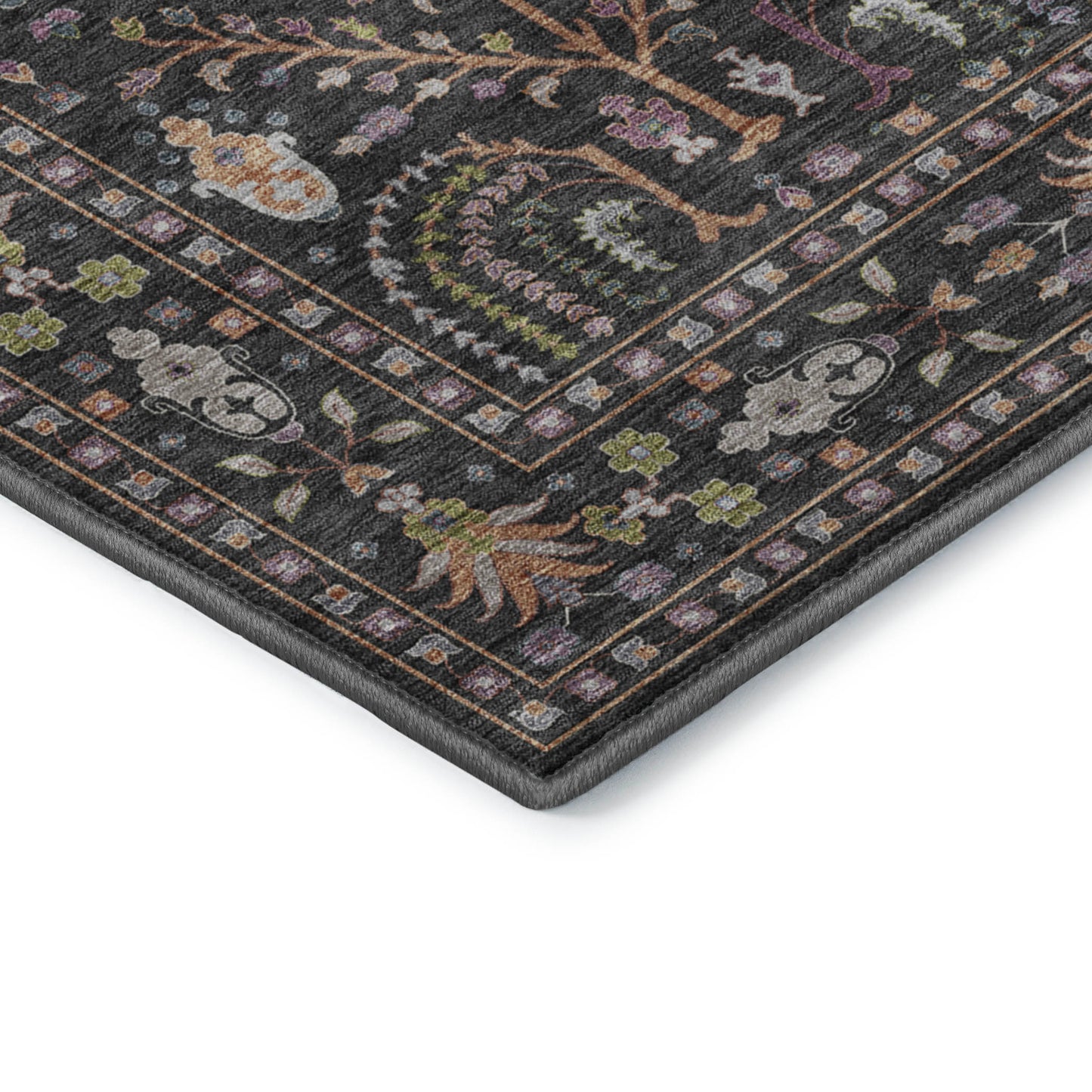 Dalyn Rugs Hatay  Black  traditional